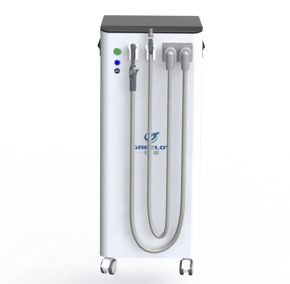 WJ1Dental Equipment Mobile Internal Oral Suction Unit High Volume Evacuator