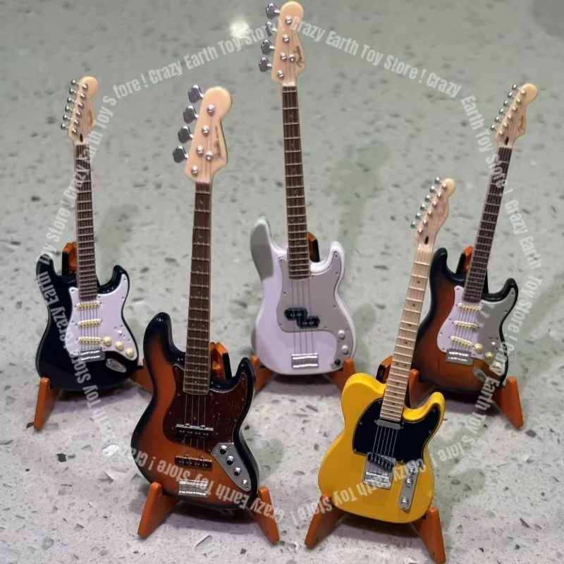 

【В наличии】 Аутентичные свободные детали — миниатюрная электрогитара Bandai (серия инструментов) / Коллекционный дисплей сцены Gashapon