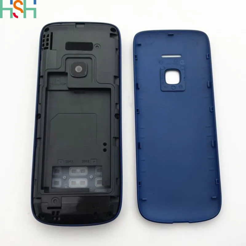 New For Nokia 225 4G 2020 Full Complete Mobile Phone Housing Cover Case + English Keypad Replacement Parts