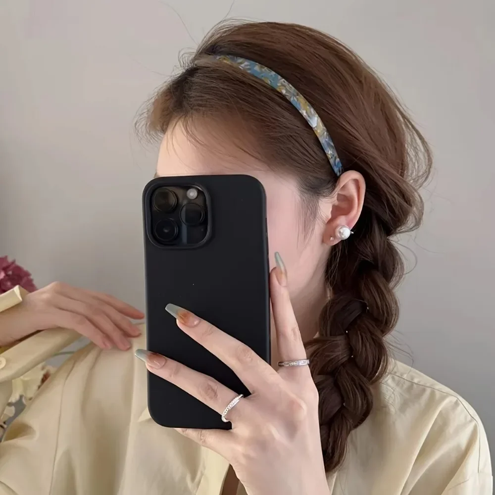 1PC 新非クランプ耳骨ヘアアクセサリー女性アンチスリップ酢酸ヘッドバンド女の子ヘアバンドヘアスタイリングツール