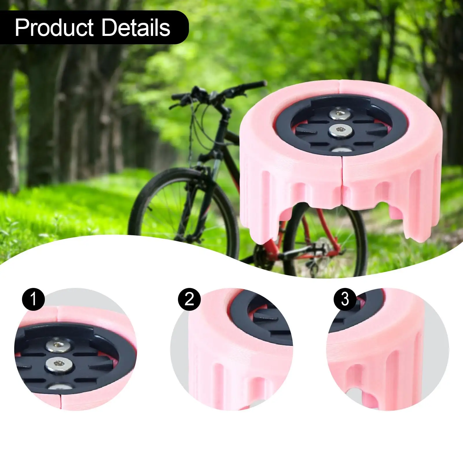 

Крепление для велокомпьютера, пластиковый компактный кронштейн для проводного велокомпьютера и камеры, подходит для шоссейных и горных велосипедов