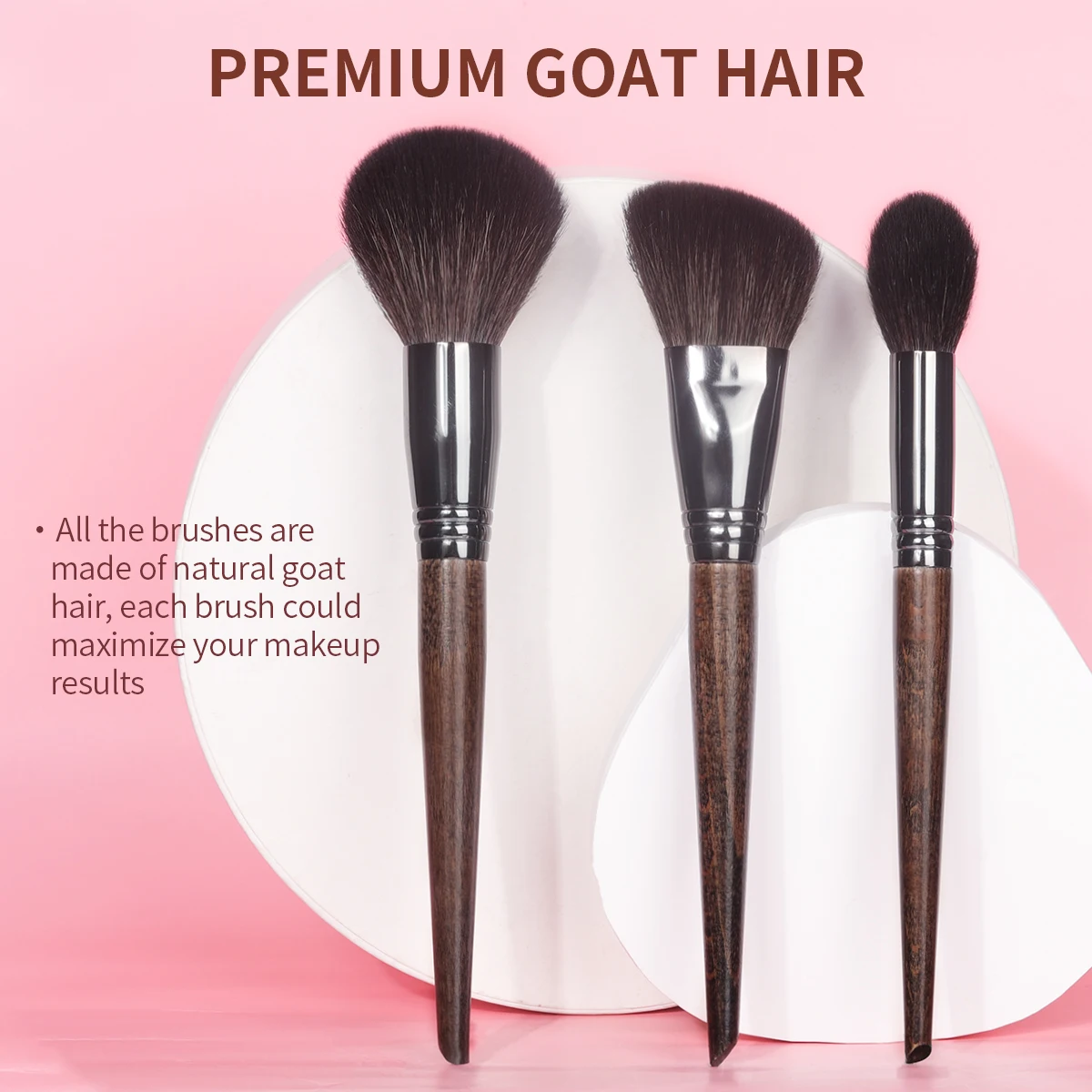 OVW Makeup brushes set professional Goat Hair Makeup Brushes Set Eye Shadow Blending Eyeliner Eyelash Eyebrow Brush For Makeup