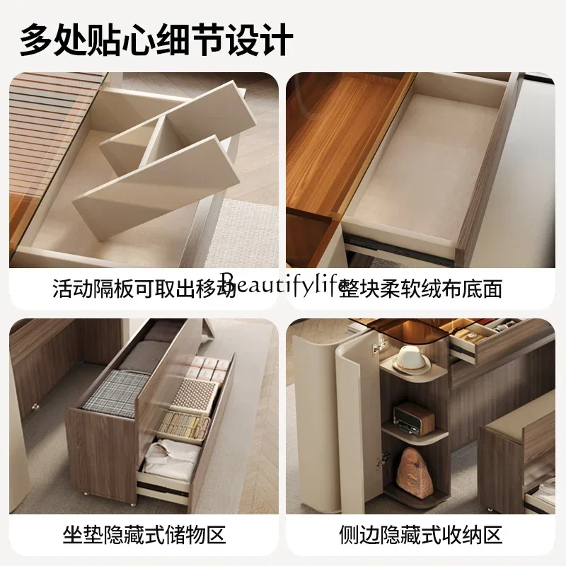 FG26*light luxury cloakroom, mid-island cabinet, dresser, storage cabinet, jewelry display