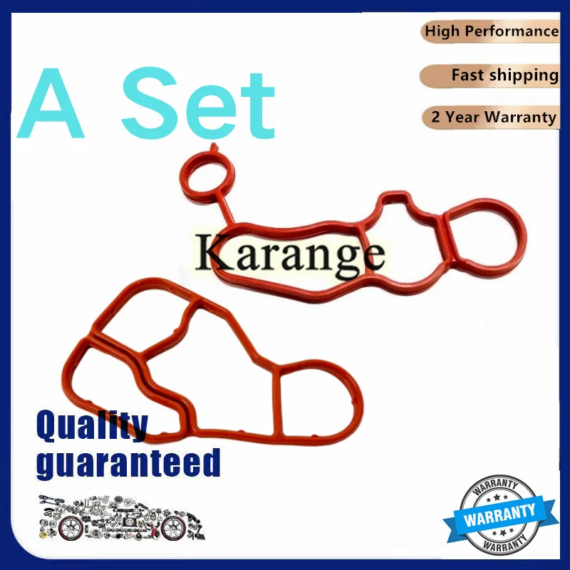 NEW 110440 110438 OiL Filter Housing Base Cooler Support Gasket Seal Kit for Peugeot 307 308 408 508 3008 Citroen C5 C4 2.0