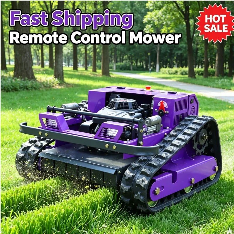 Customized Wholesale Price Self Propelled Lawn Mower Remote Control Lawn Mower Zero Turn Lawn Mower For Wide Pasture Lawn