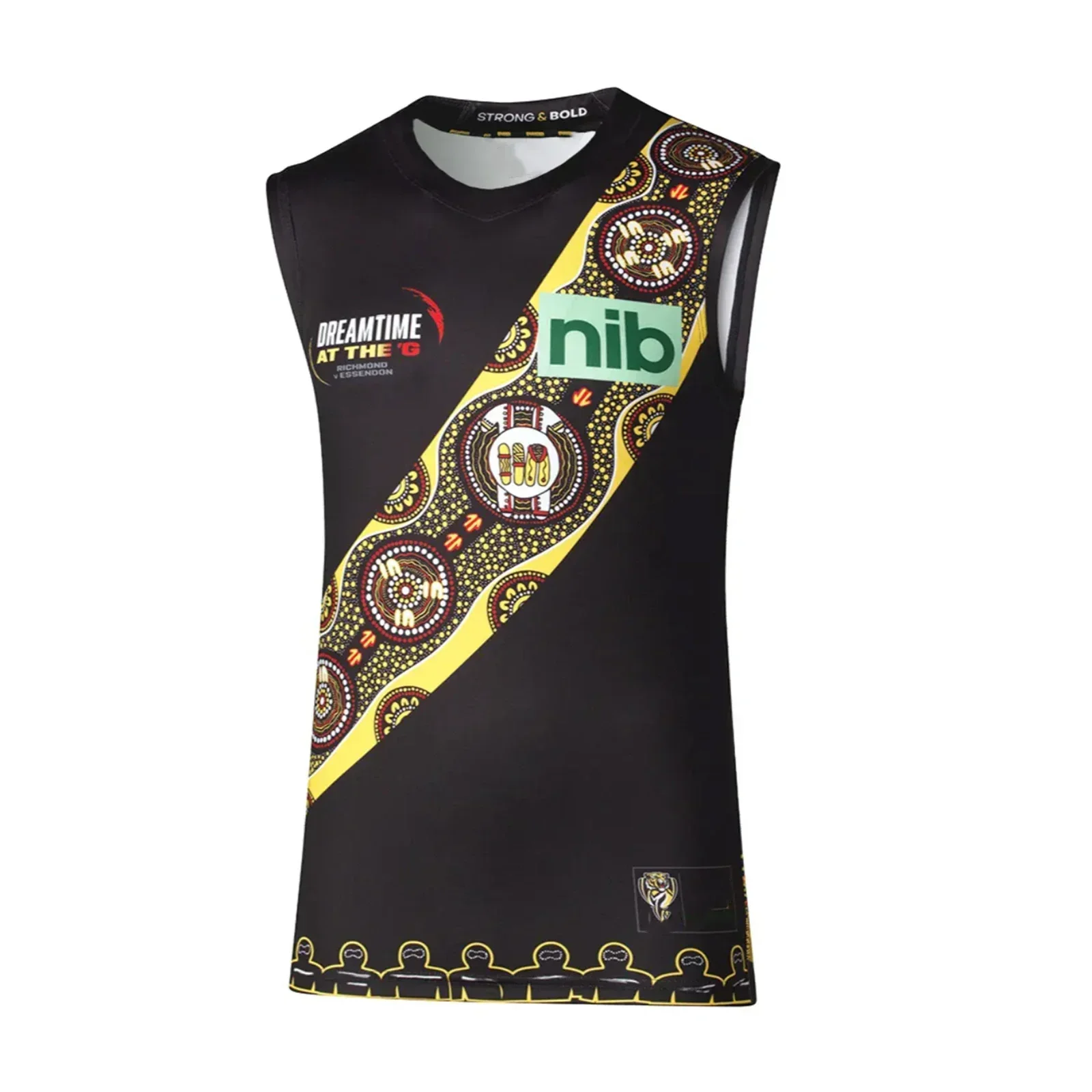 

2022 Richmond Tigers Indigenous Guernsey Rugby Jersey Customize