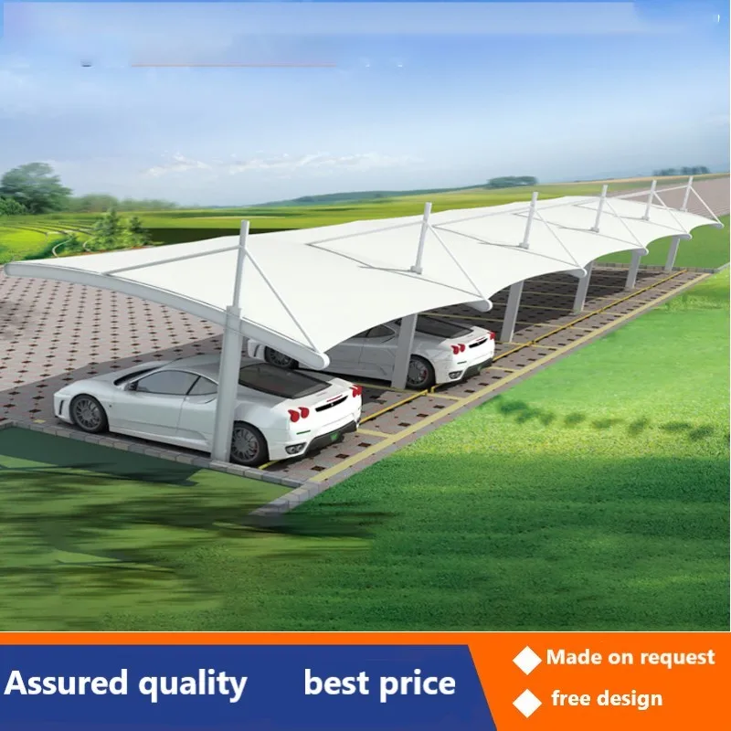 Outdoor car shed parking shed home sunshade rainproof tent mobile garage shed thickening