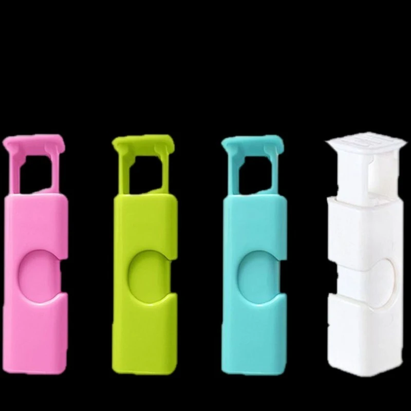 Spring-loaded Food Bag Sealing Clips, Reusable Plastic Snack Bag Sealer Clips, Airtight Seal Clips for Keeping Food Fresh, Multicolor Kitchen Storage Accessories - Detail 1