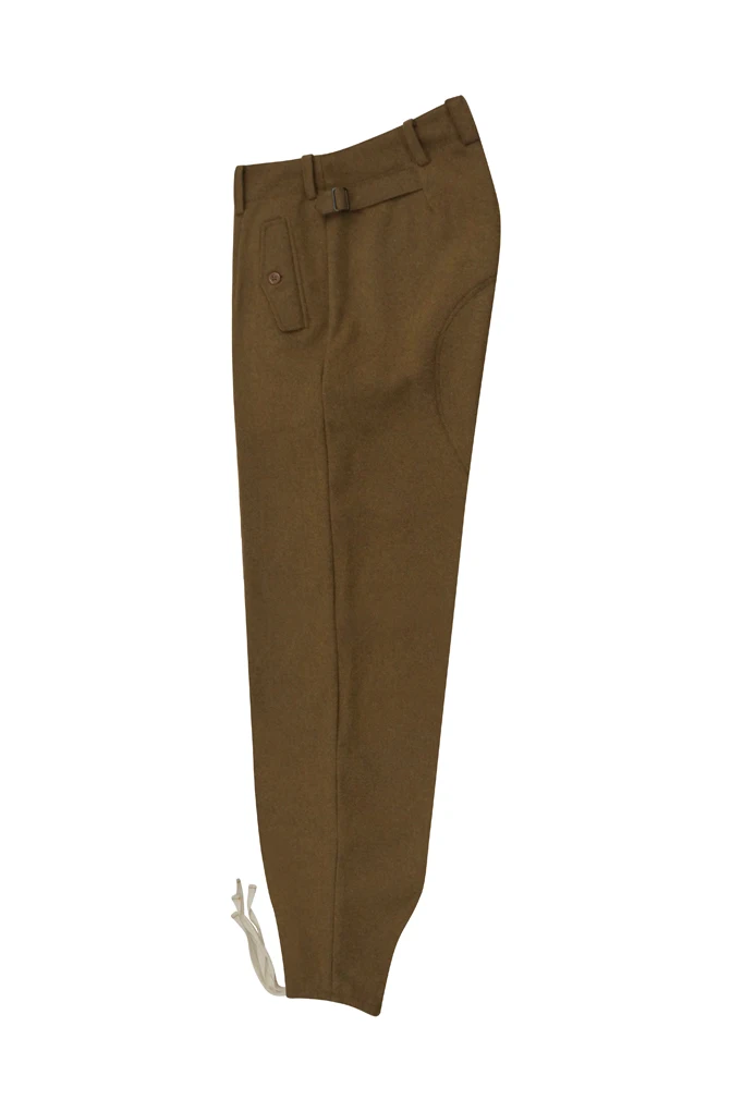 GUWR-013 WWII German Elite Wehrmannschaften Brown Wool Trousers II