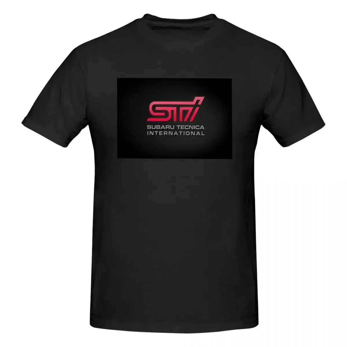 Cotton Subaru STI Car T-shirt Men\'s Fashion Oversized Comfortable T-shirt Men\'s Crew Neck Summer T-shirt Fashion Street Wear