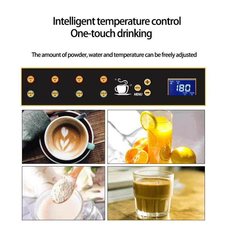 Customized Coffee Making Machine Nescafe Hot Drink Vending Equipment 4 Selections With Multiple Payment System