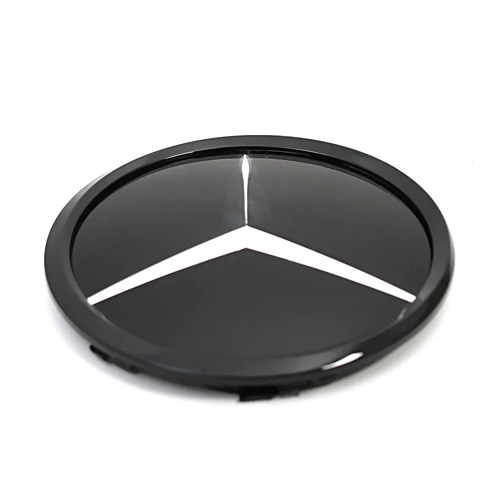 

Автомобильная наклейка 3D зеркало для Mercedes Benz E-Class W213 2016-2020 E200 E250 E300 Передняя решетка Звезда Эмблема Логотип Глянцевый черный и Chr