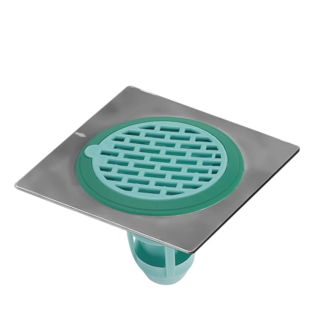 Home Anti-odor Silicone Floor Drain Kitchen Sewage Water Non-return Insectproof Bathroom Floor Drain Cover Bathroom Accessories