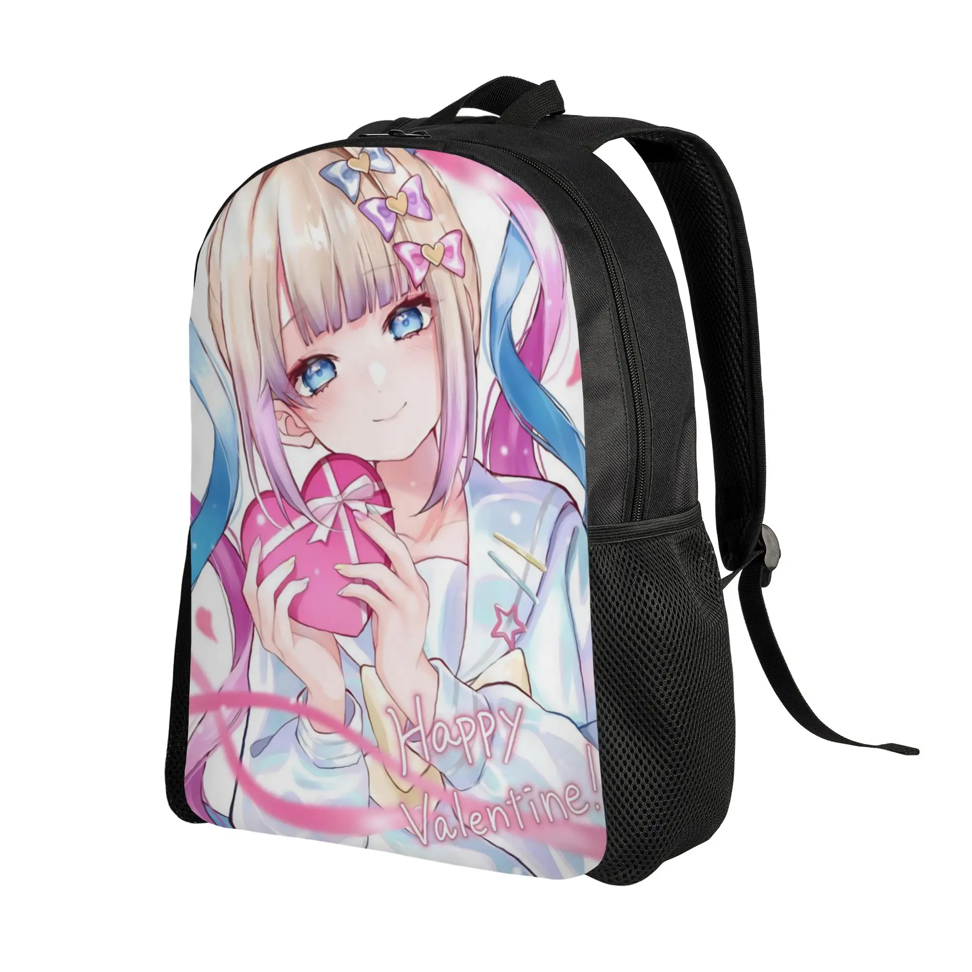 OMG kawaii Angel Fashion Backpack Sports Student Work Anime Game Daypack for Men Women Laptop Computer Shoulder Bag