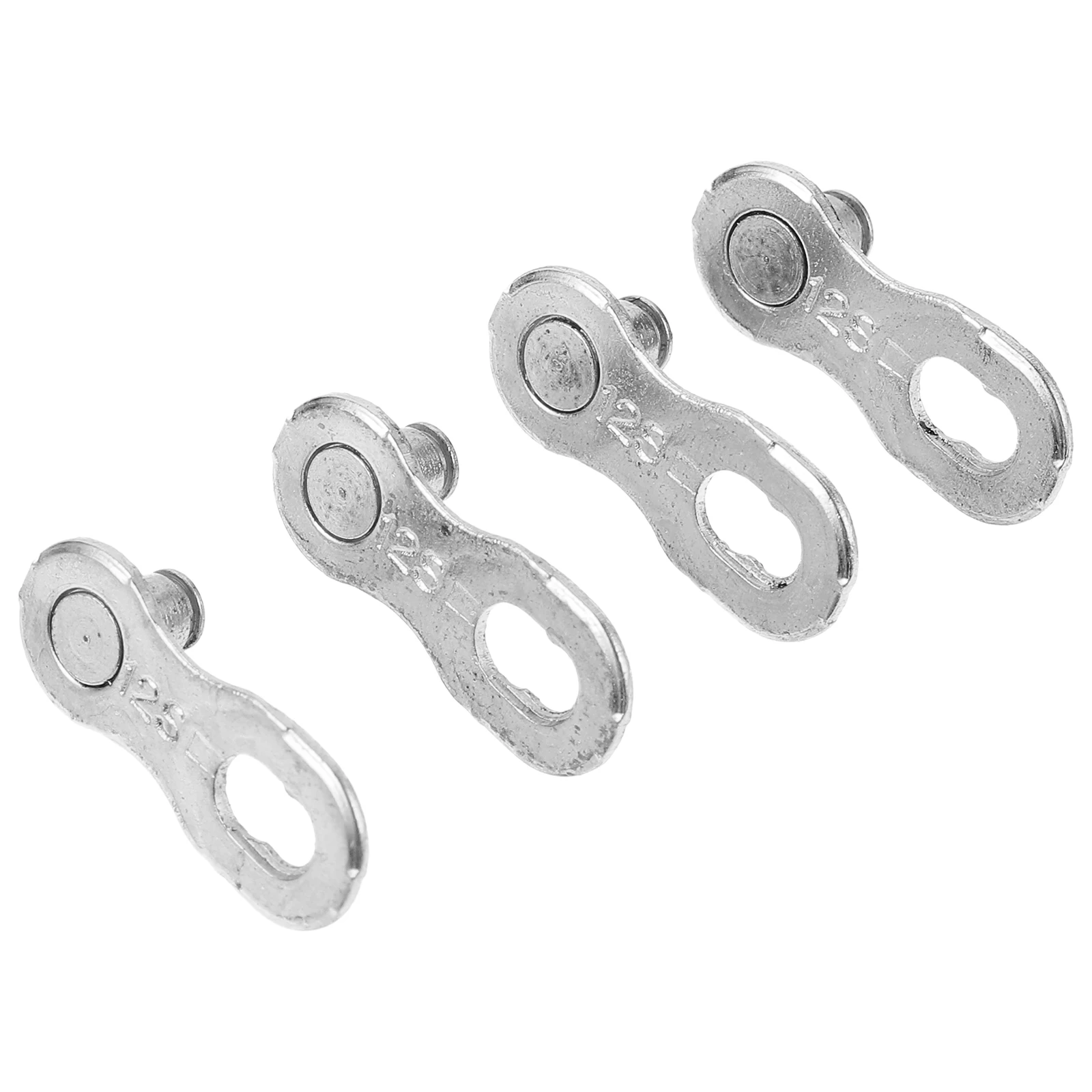 

2Pairs Bike Chain Link Buckle Steel Material Bike Accessories Chain Connecting Link Bike Enthusiasts Chain Replacement Joints