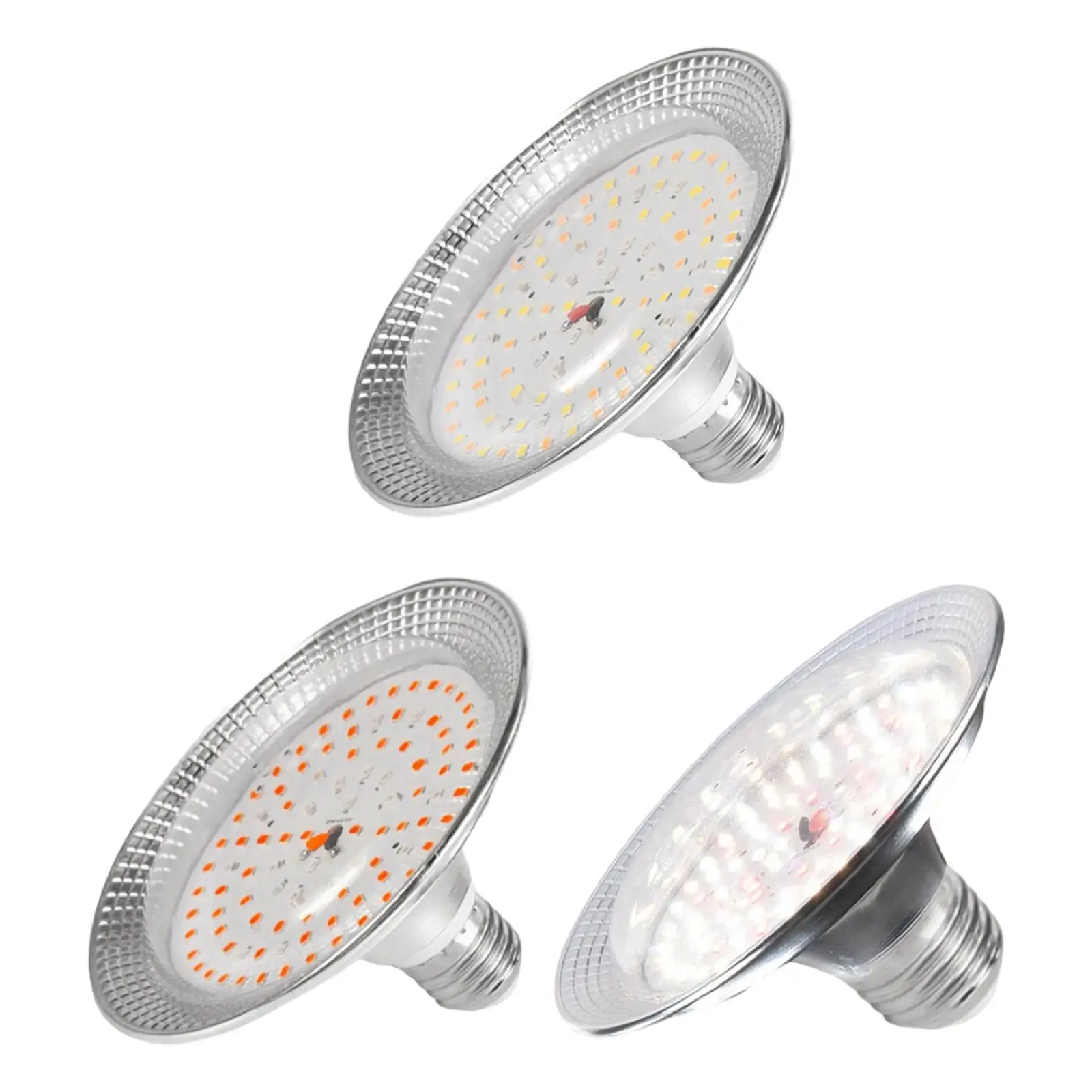 

18W E27 Grow Light Bulb for Greenhouse Lightweight for Indoor Plants Sturdy High Efficiency Multifunctional Waterproof 13x8.5cm