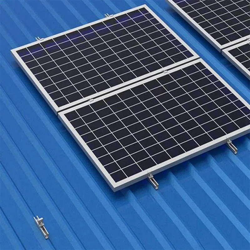 Solar Panel Mount Bracket Photovoltaic Panel Rail Solar Panel Mount Fastening Module With Mid For Trapezoidal Roof 35Mm Durable