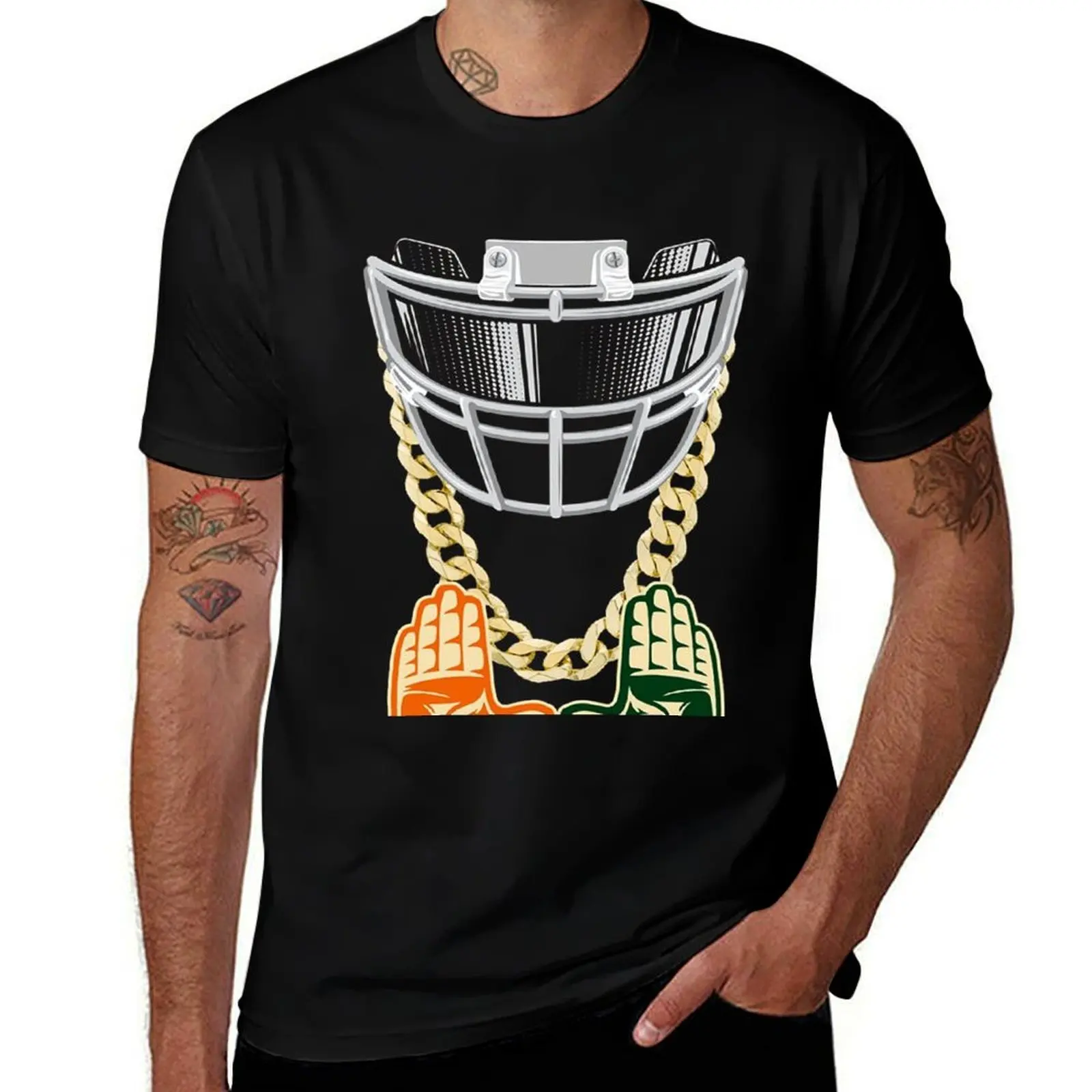 

Turnover chain miami florida T-Shirt summer tops vintage sports fans luxury designer men t shirt