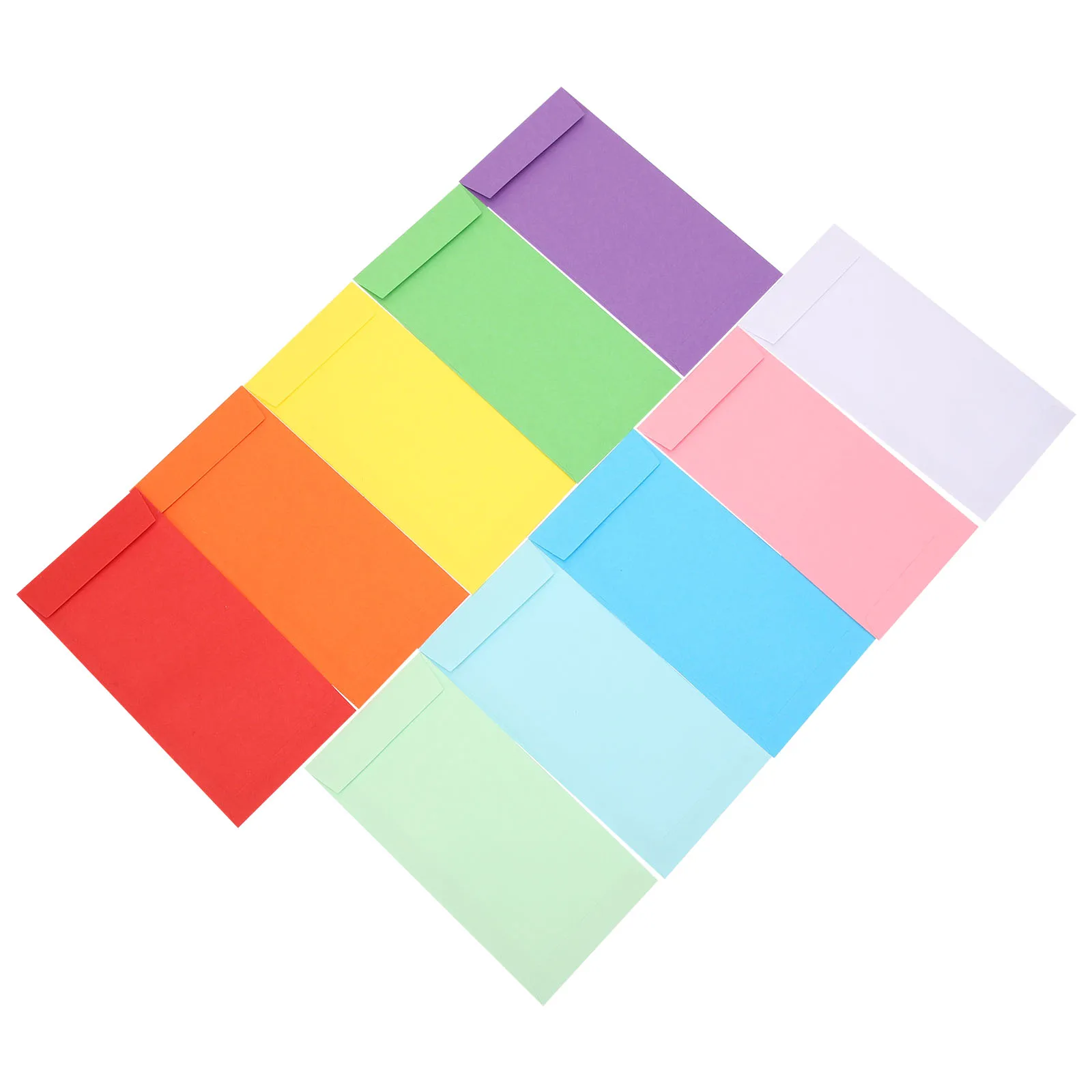 

120pcs For Cash Colorful Envelopes 6 7x3 5 Inch Self Adhesive Colored Envelopes for Budgeting Money Saving Challenge