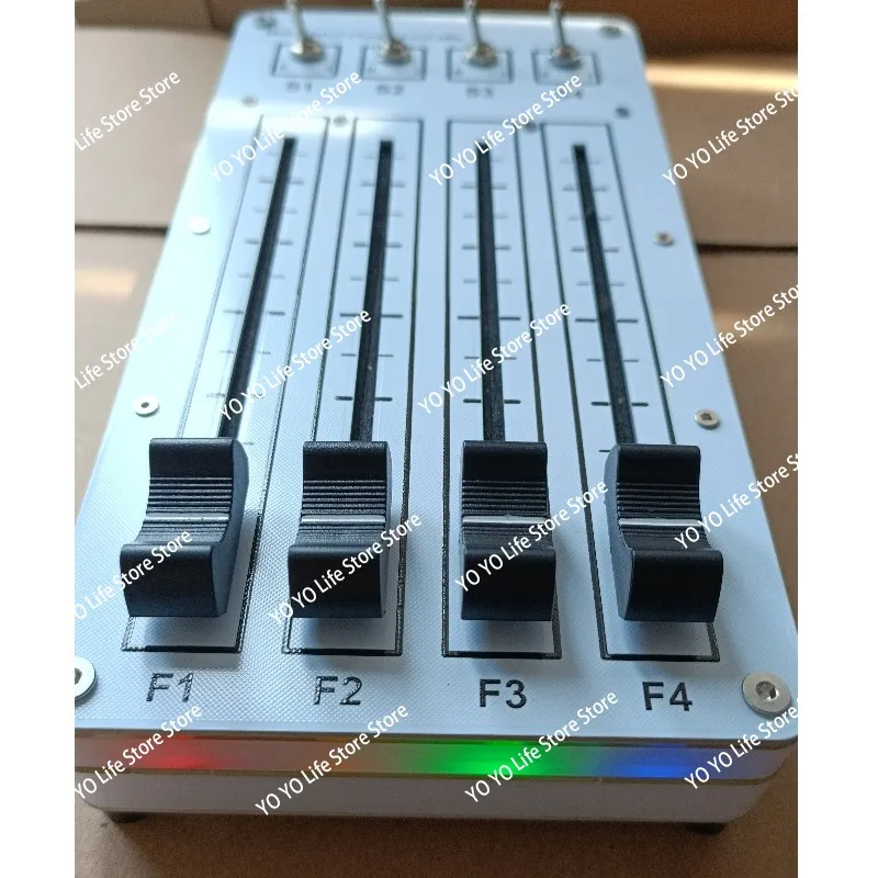 4 Push 4 Switch 100mm Slide Fader Computer Music Host Software USB Interface MIDI CC Controller