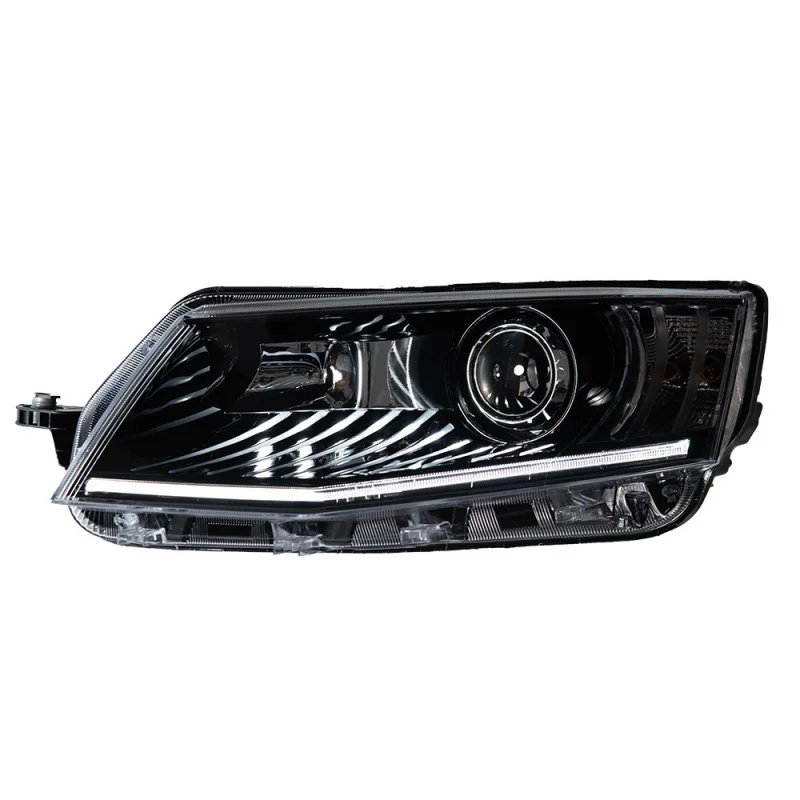 

Suitable forSuitable for 15-17 Skoda Octavia Eyelash Assembly Upgrade Racing White Eyebrow Headlight LED Dual Light
