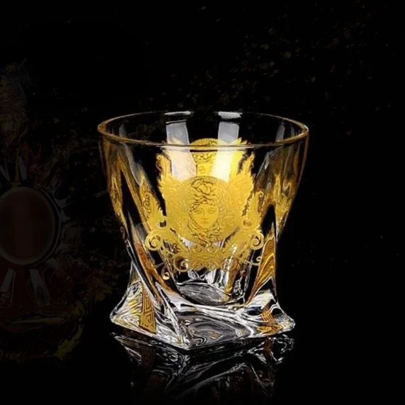 クリスタルガラス-ウイスキーグラス-ビールグラス-パーソナライズされたホームワイングラス-ワイングラス-ショットグラスセット