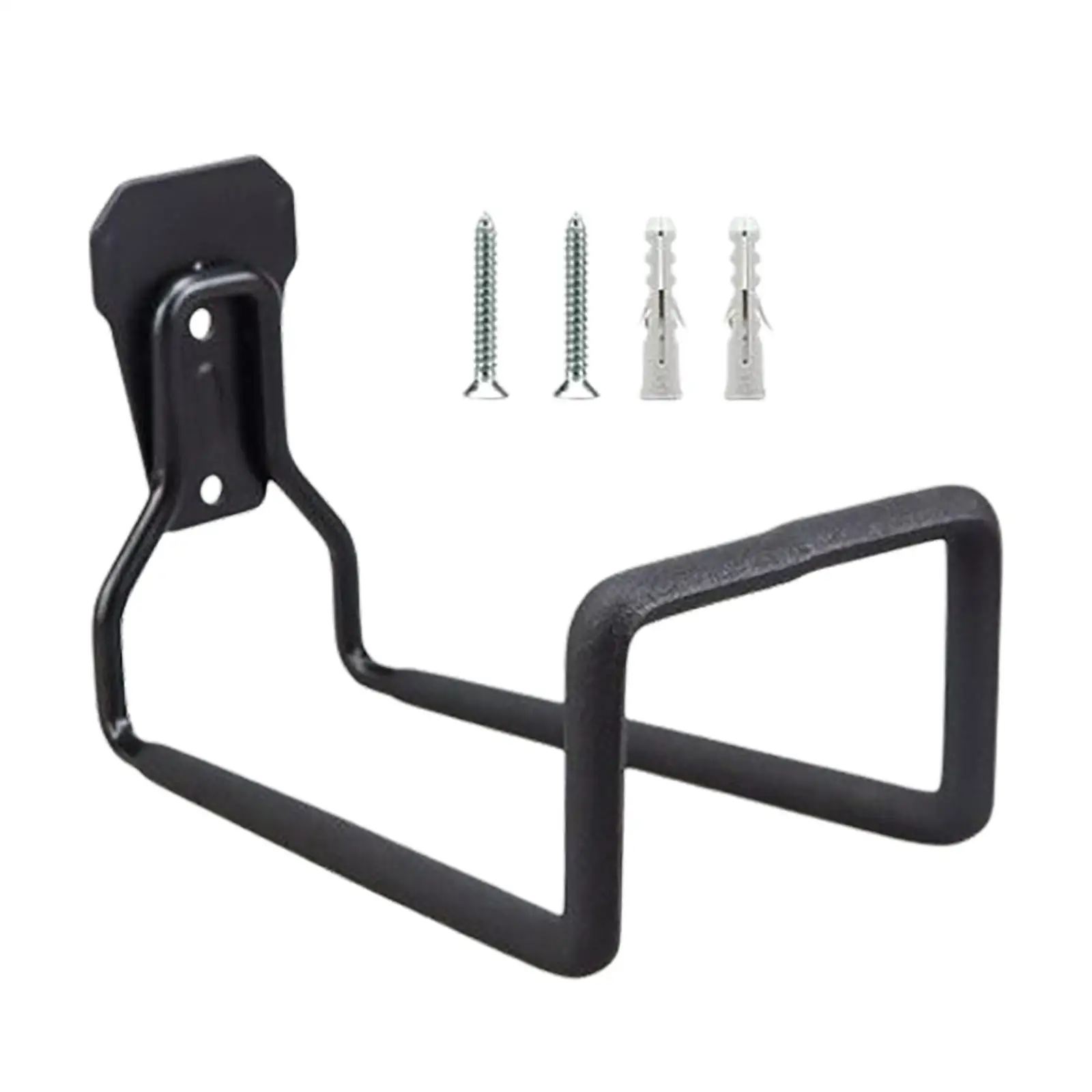 Rust Resistant Metal Hose Storage Rack Wall Mounted Hose Hanger Garden Tool Organizer for Home Yard