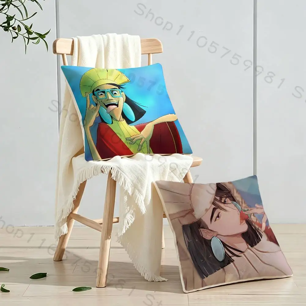 Anime K-Kuzco Cartoon Gifts PillowCase Sofa Cushion Cover Suitable For Home Bedroom Room custom Decor
