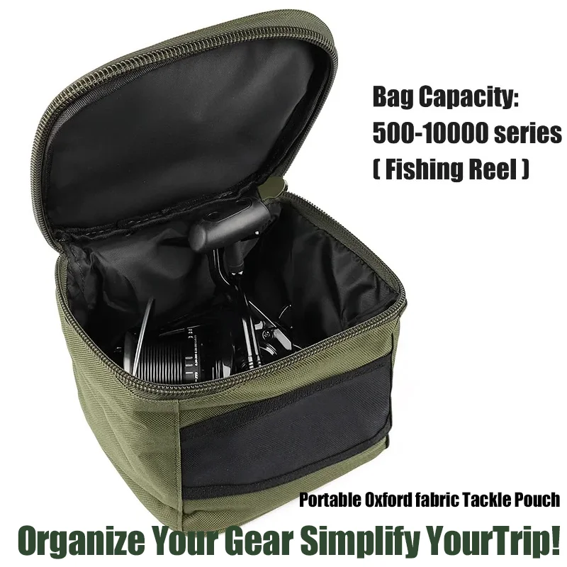 1 قطعة حقيبة بكرة الصيد ، حامل الحقيبة المحمولة لبكرات الغزل من سلسلة 500-10000 ، منظم تخزين المعالجة #3