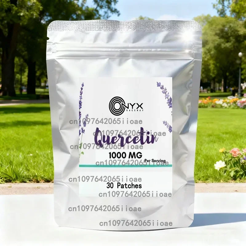 Quercetin مع بقع Transdermal من البرومليين - 30 رقعة إمداد لمدة شهر واحد #1