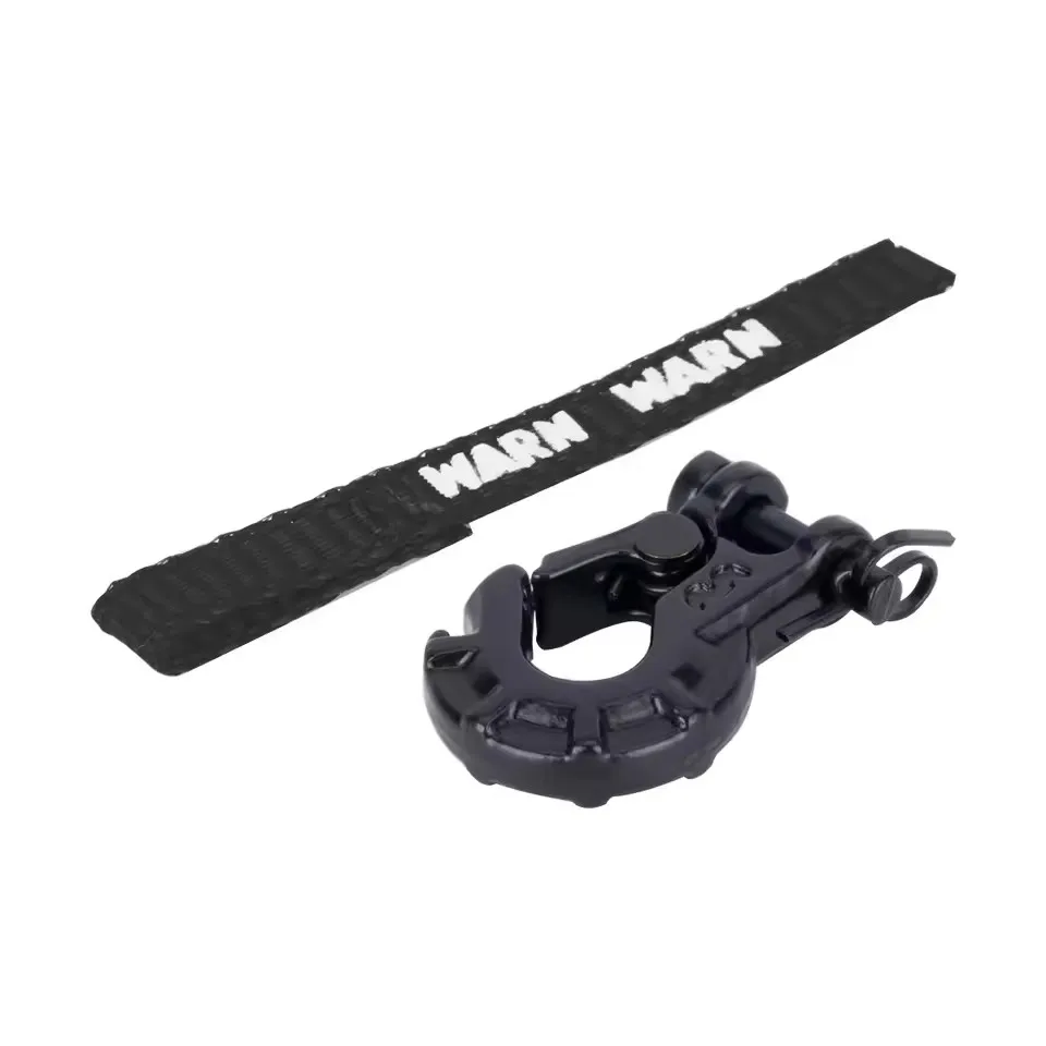 Rc Car Winch Hook With Winch Pull Strap Tags Decoration For 1/10 Rc Crawler Car Axial Scx10 Traxxas Trx4 Rc4wd Rgt Yikong Parts