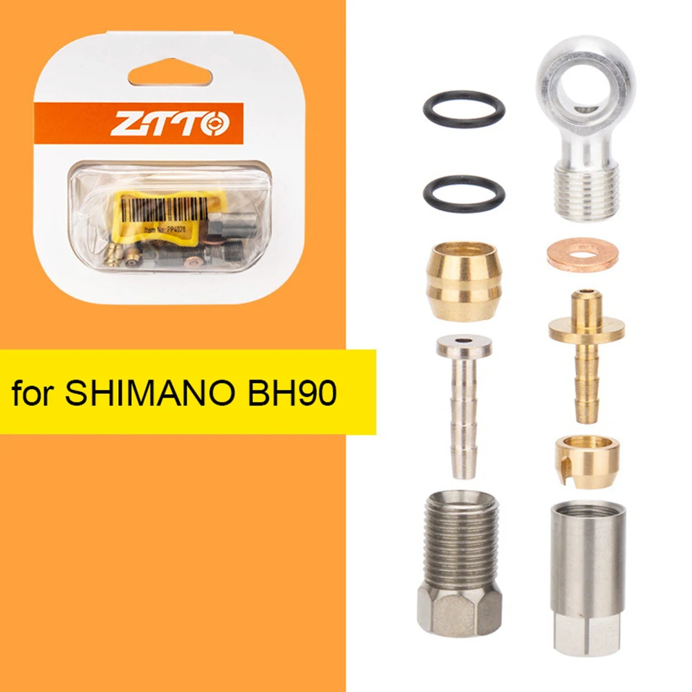 

Brand New Banjo Connector Kit Fittings Metal Bicycle Accessories Cycling Parts Hydraulic Disc Brake For BH90 For-SRAM For Hope