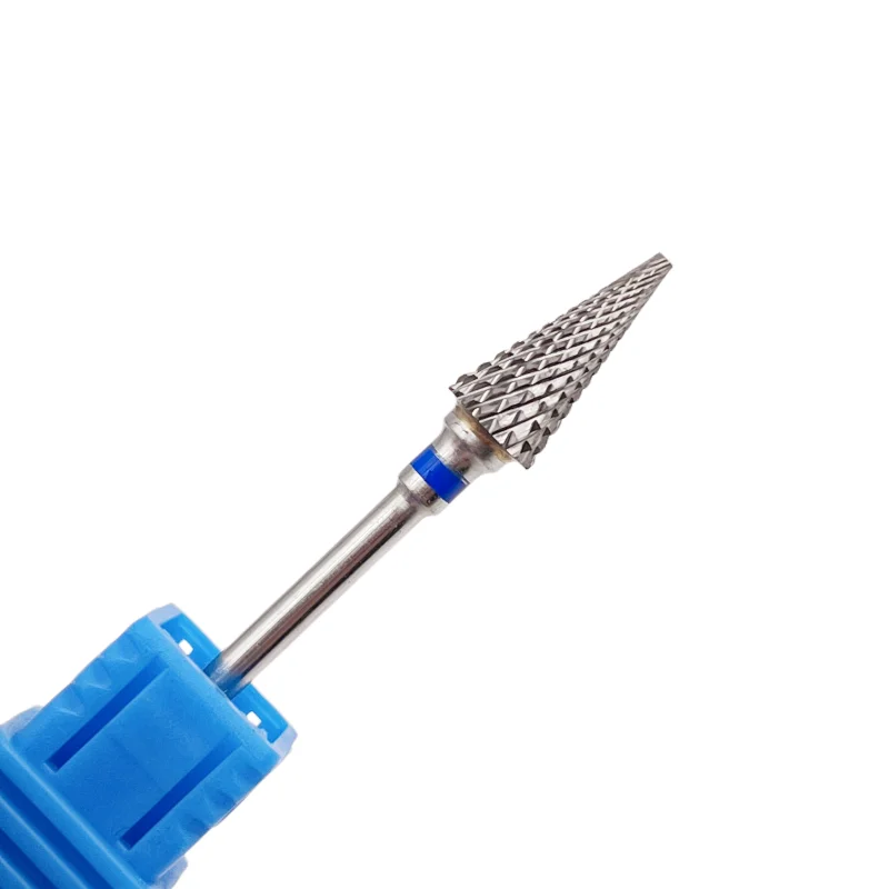 1 個傘型超硬ネイルドリルビット 3/32 インチタングステンフライスカッターマニキュアロータリーバー電気ドリルアクセサリーツール