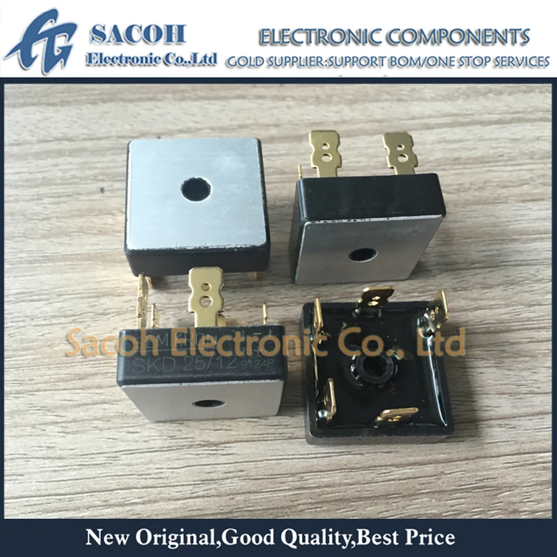 

2PCS/lot New OriginaI SKD25/12 or SKD25/14 or SKD25/16 or SKD25/02 or SKD25/04 or SKD25/08 DIP-5 Power Bridge Rectifiers