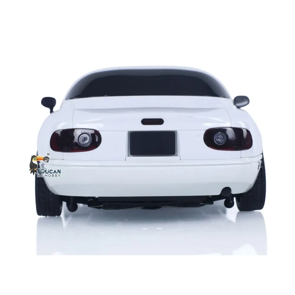 Venta de EE. UU. 1:18 LDRC Radio Drift coche modelo en vehículos de carretera velocidad lineal LED luz abatible batería Motor carga USB MX5 juguete