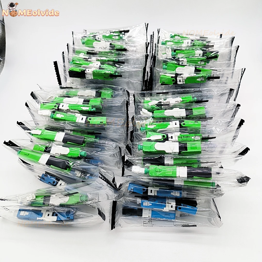 Fast Connector UNIKIT FTTH ESC250D SC APC and SC UPC Single-Mode Fiber Optic Quick Connector FTTH SM Best Optic Fast Connector