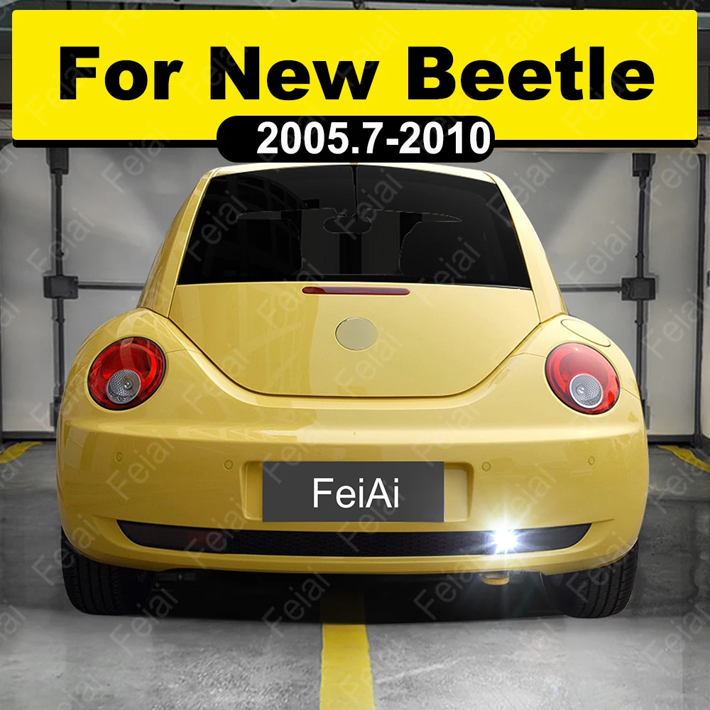 Luz de marcha atrás LED para Volkswagen VW New Beetle Cabrio, accesorios para Cabriolet, bombilla de luz de marcha atrás para coche, 2006, 2007, 2008, 2009, 2010