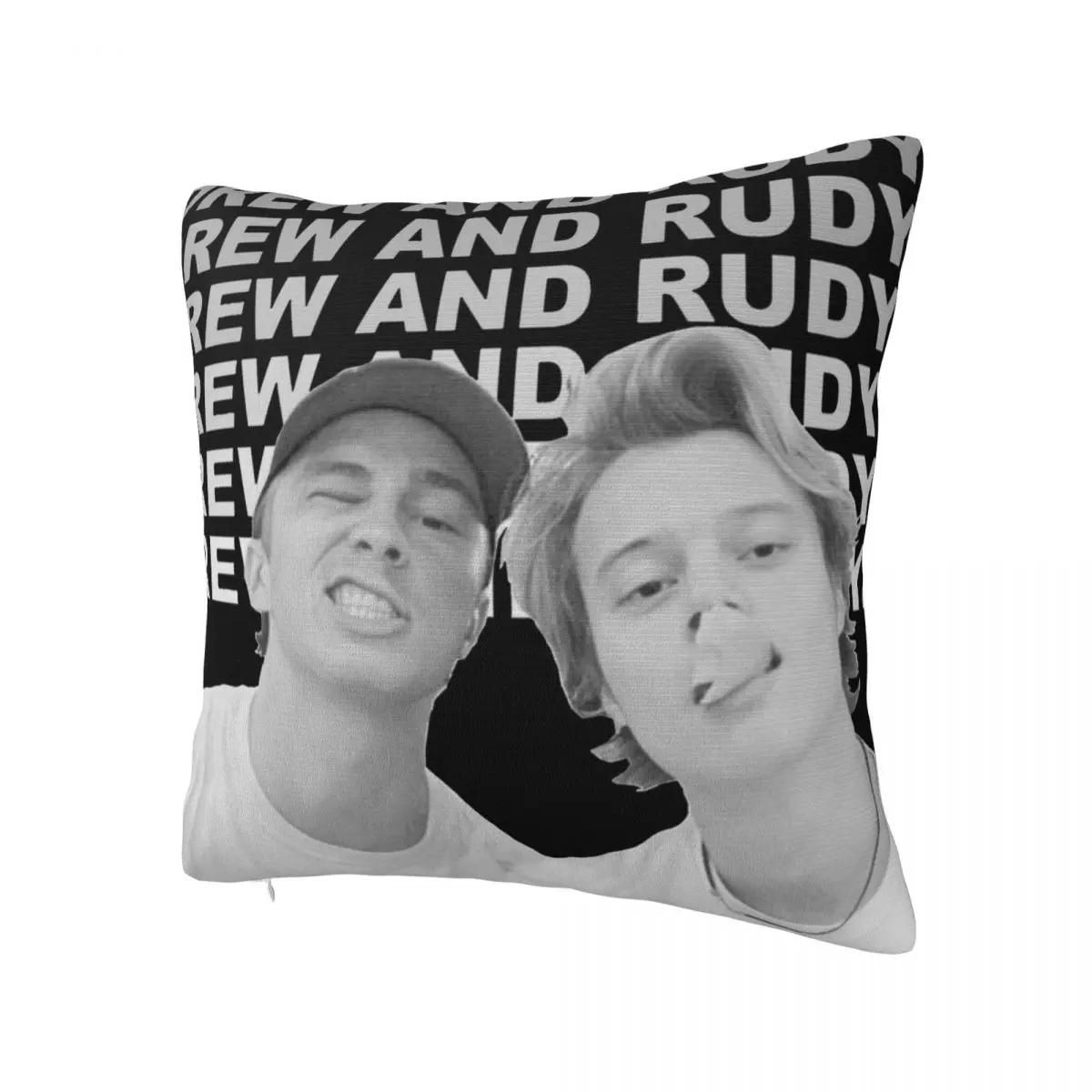 Drew Starkey And Rudy Pankow Pillowcase Printed Cushion Cover Decoration JJ Maybank Throw Pillow Case Cover Home Zippered