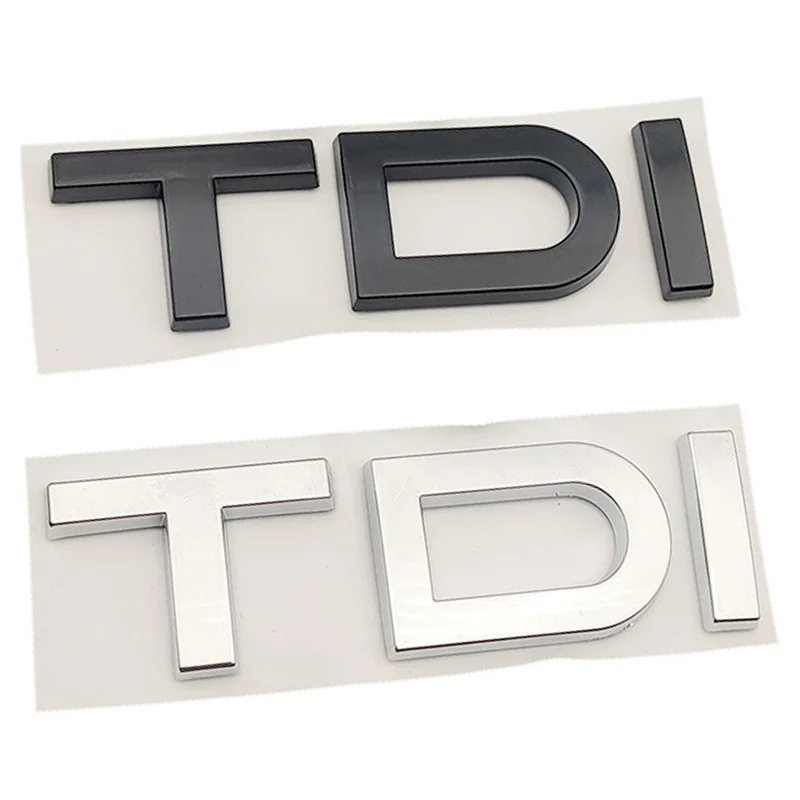 

3d Black Chrome Letters For Car Stickers Audi A3 TDI 8P 8L 8V A4 B8 B6 A5 A6 C5 C6 C7 A7 A8 Q3 Q5 Q7 TDI Emblem Logo Accessories