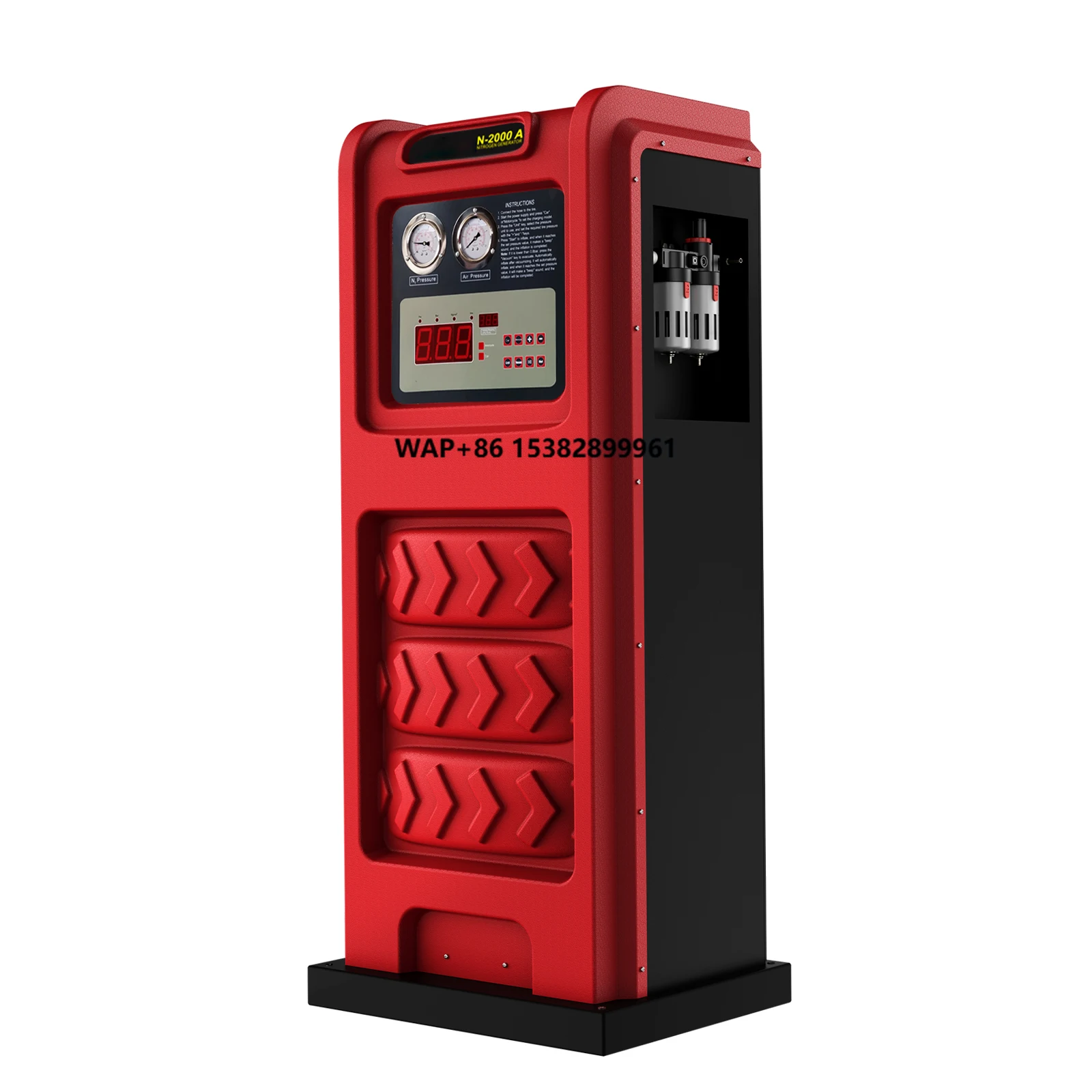 

N-2000A Fully-automatic Car Tire Inflator Machine with Nitrogen / Nitrogen Generator for Car Tire