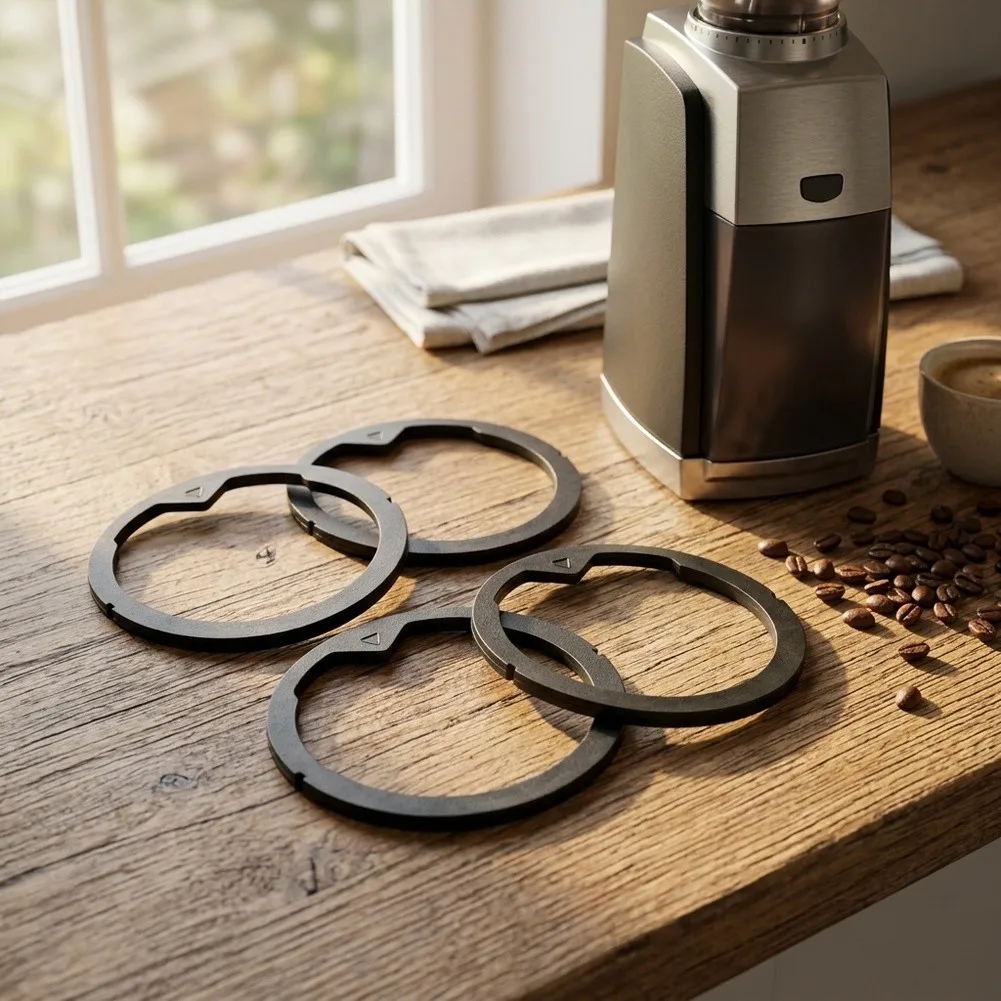 For Breville Coffee Grinder Grinder Rubber Ring Silicone Gasket For Daily Coffee Brewing Reusable Sealing Rings For Coffee