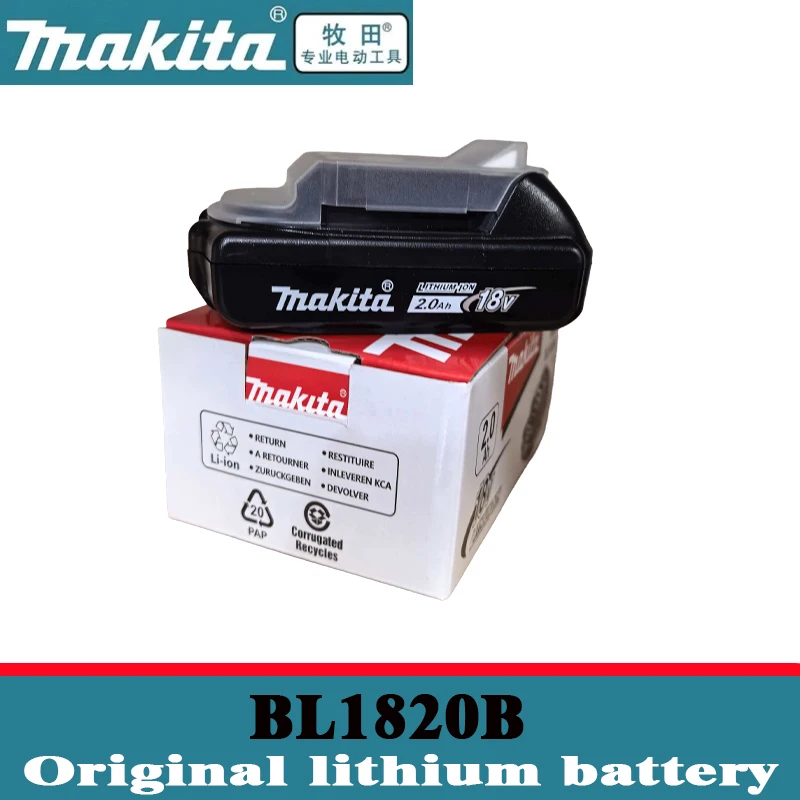 

Original Makita Battery 18V 2Ah ,Suitable for all 18V electric tools in Makita, BL1850B BL1850 BL1840 BL1860 BL1890 BL1830