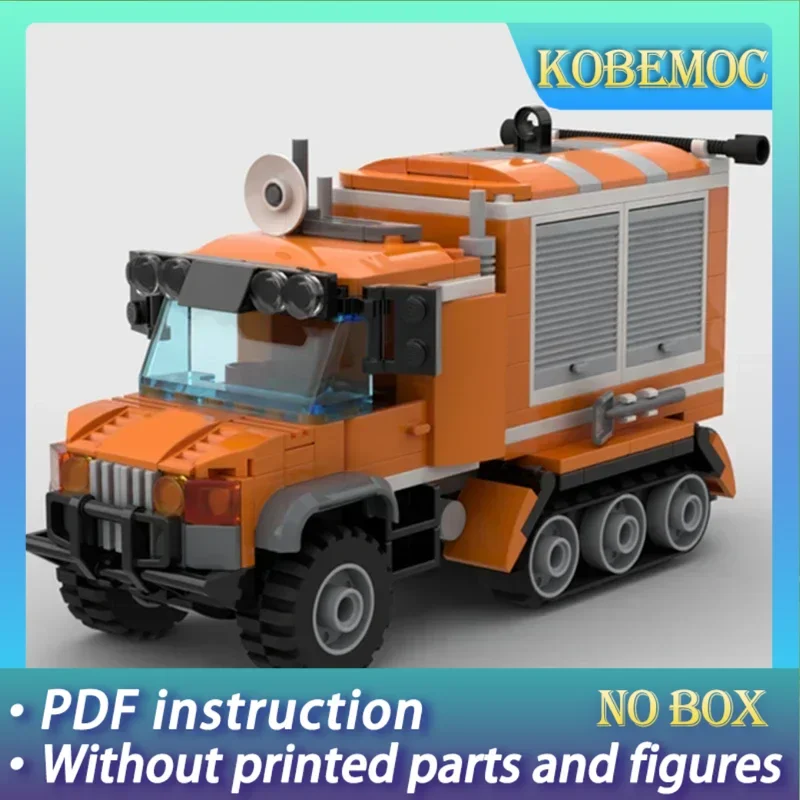 

Rescue Vehicle Model Moc Building Bricks Arctic Half Track Car Technology Modular Blocks Gifts Christmas Toys DIY Sets Assembly