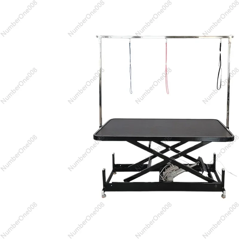 Quiet Electric Pet Grooming Table, Adjustable Height with Non-Slip Top, Professional Dog Cat Beauty Station