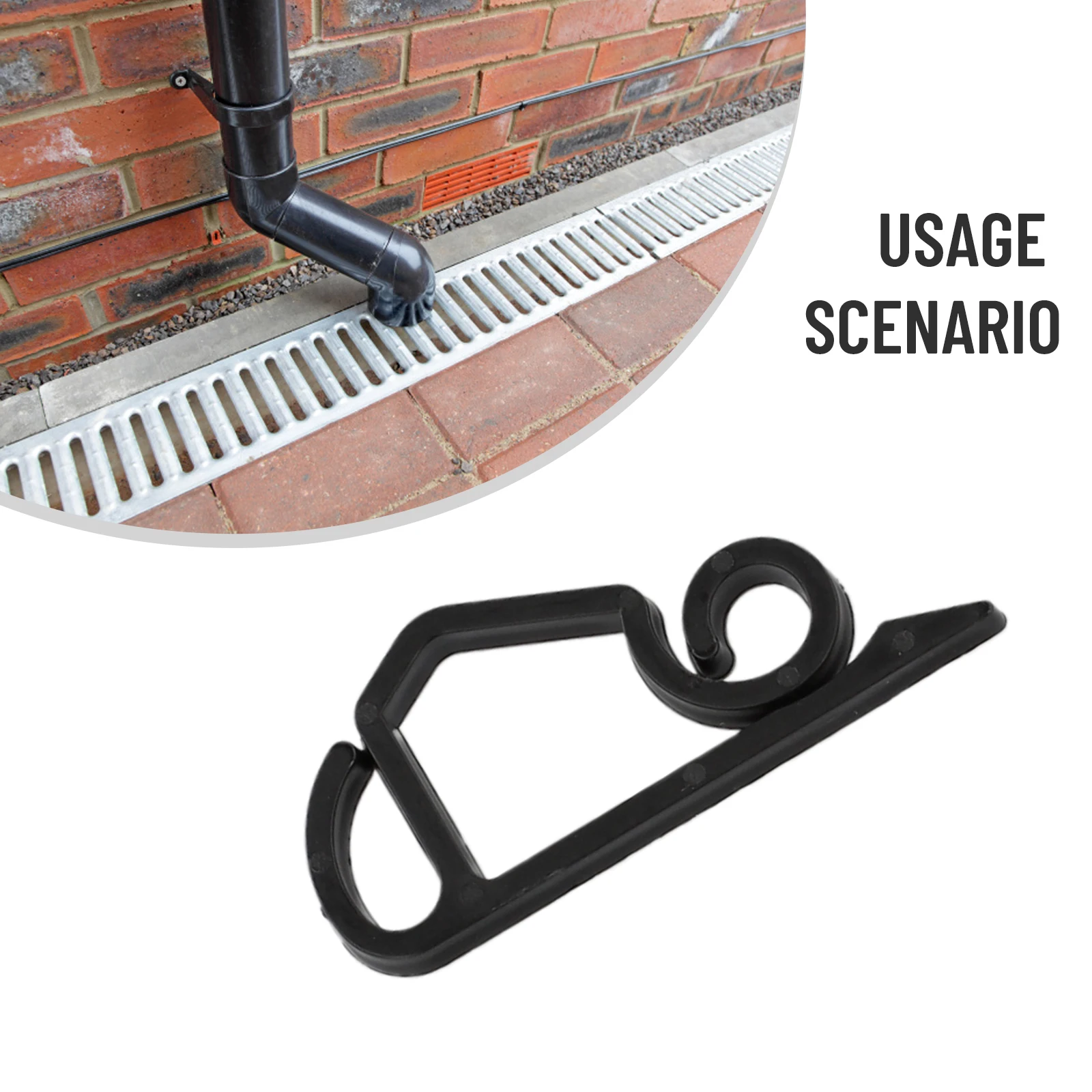 Connect Fairy Lights Fixing Lights To Gutters Gutter Hooks Decoration Easy Attachment Plastic Wide Compatibility