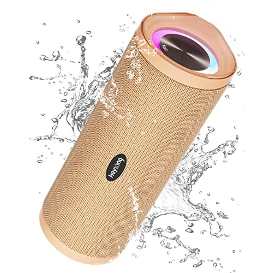 

Portable tooth Speaker Waterproof Wireless Shower Outdoor Speakers IPX7 Floating 5000mAh TF Card Good Bass Loud Sound for Beach