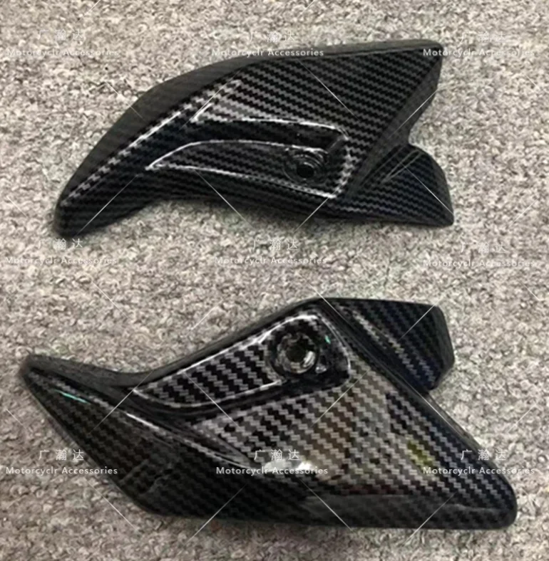 

Applicable to GSR400 GSR600 motorcycle headlamp side bracket fairing carbon fiber paint Fairing Replace Part Head side panel