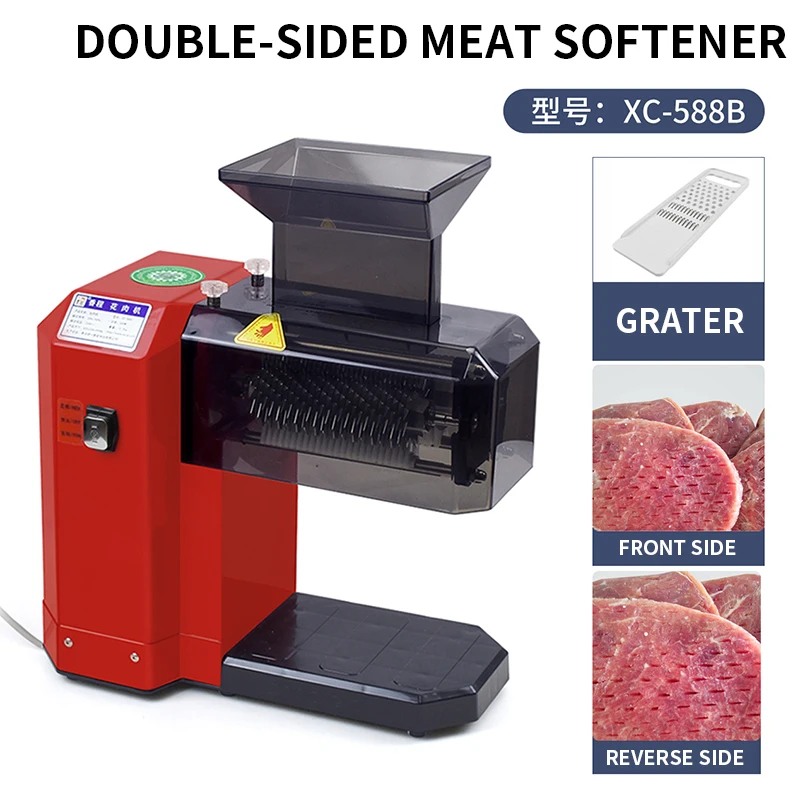 

Electric Meat Tenderizer Commercial Pork Chop Tenderizer Machine 220V Steak Beef Fresh Meat Tenderizing Softer Machine