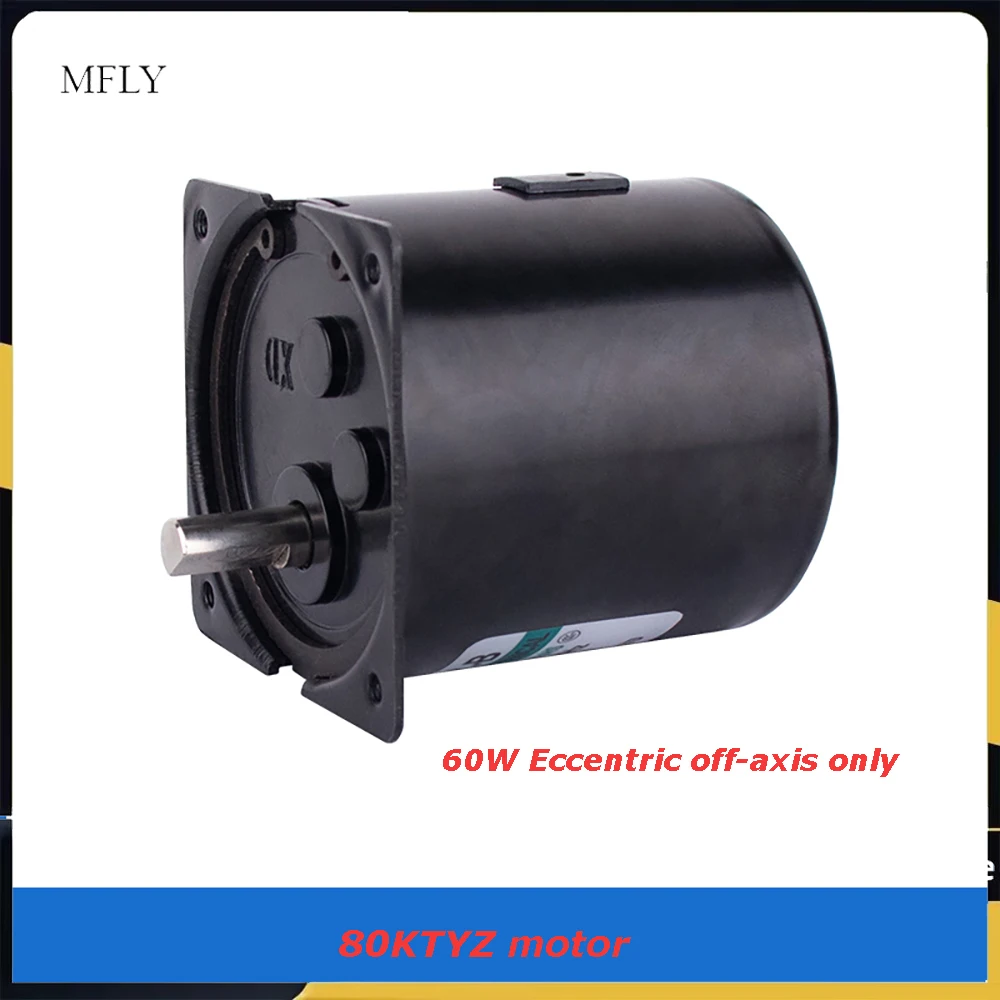 80KTYZ 60w Small Synchronous Motor 220v Ac Low Speed Reversible Electric Gear Reduction Large Torque Motor