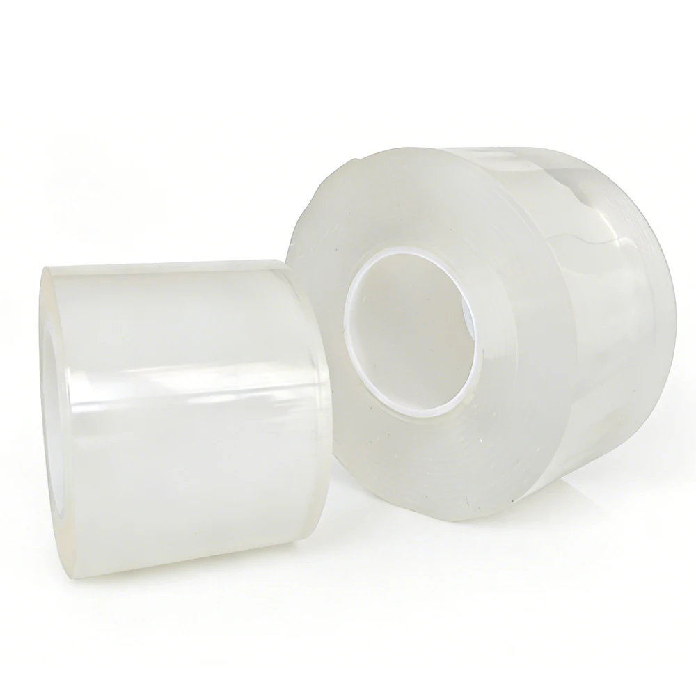 5 cm Nano-Klebeband, transparentes Klebeband, doppelseitig, superstarker, wasserfester Kleber für Zuhause, Hausstreifen, robust